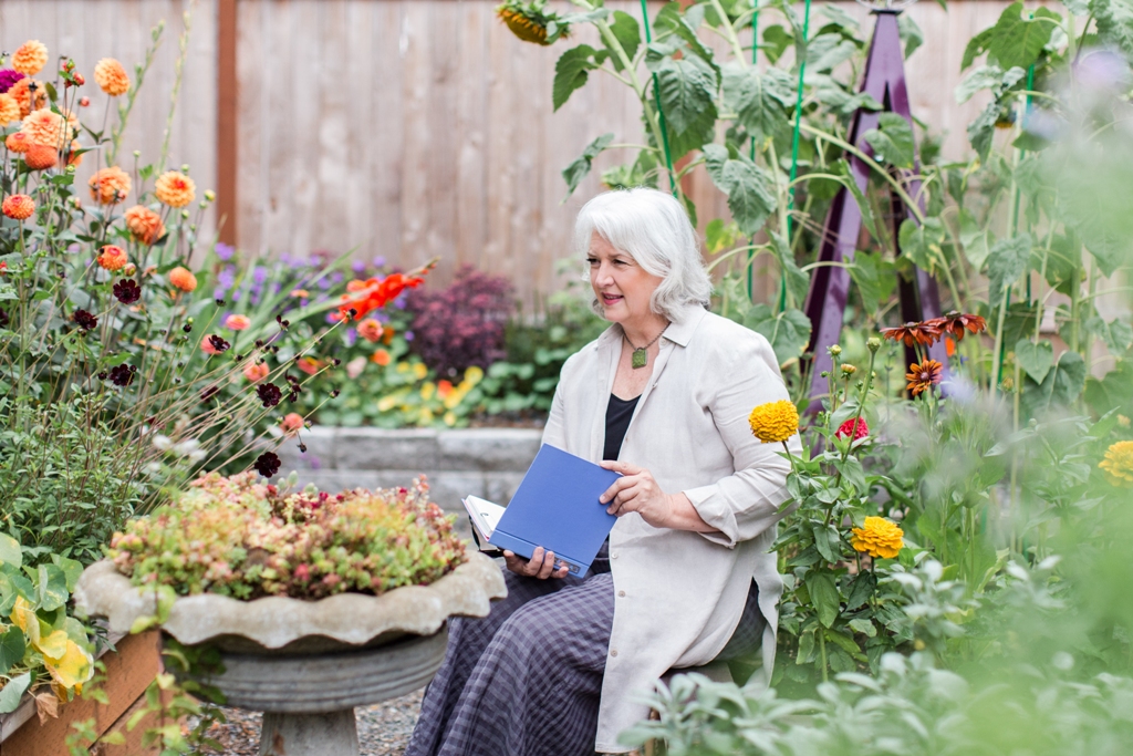 creative writing garden description