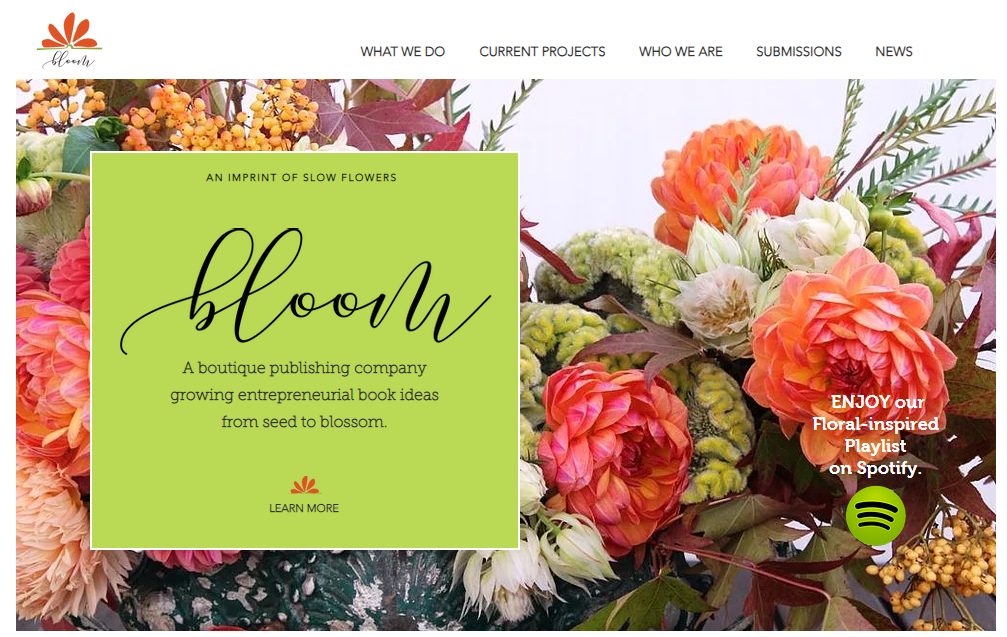 TWO FLORAL LIFESTYLE LEADERS LAUNCH BLOOM IMPRINT A BOUTIQUE BOOK