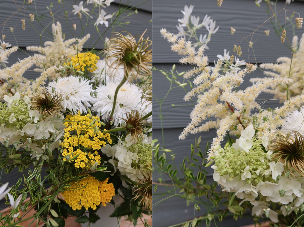 Natural Yellow Yarrow, Country Wedding Flowers