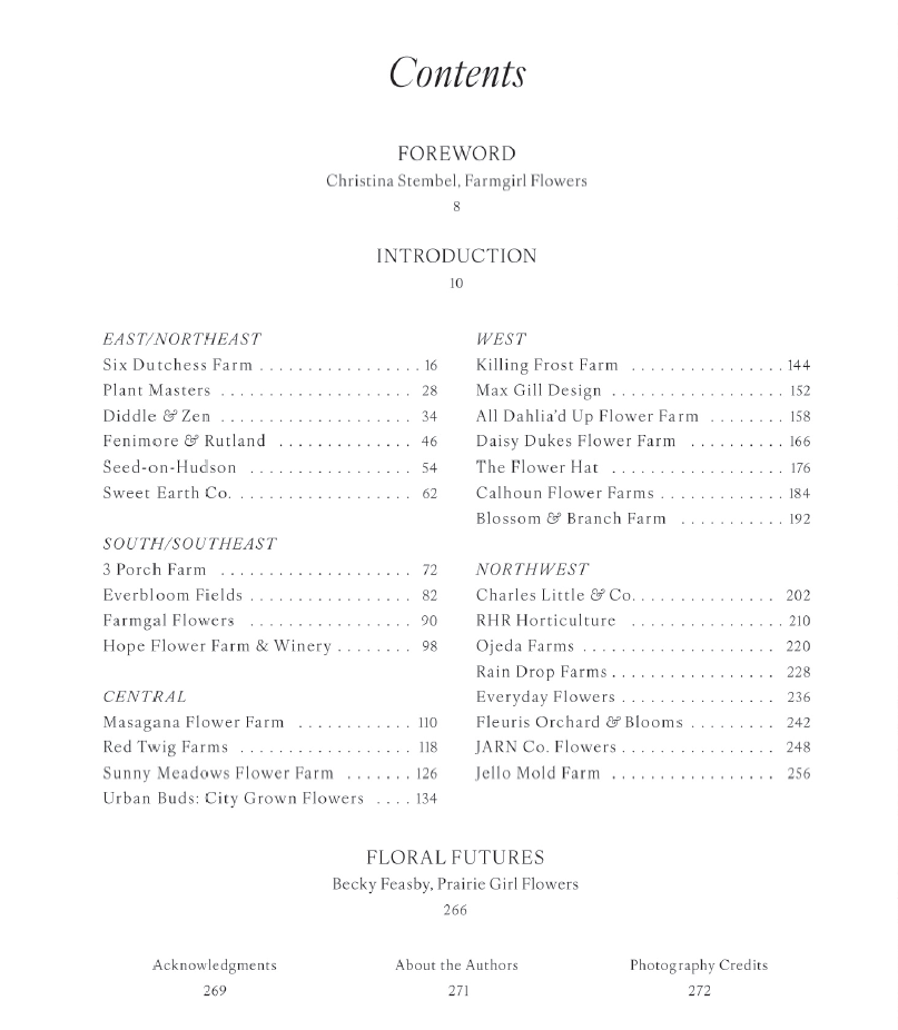 Table of Contents